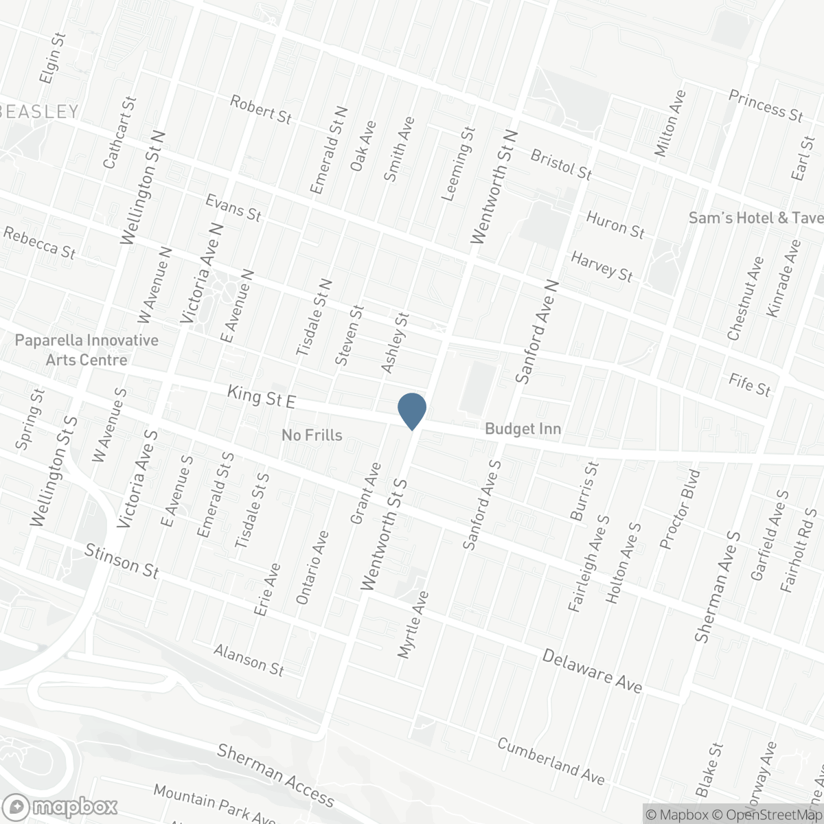 663 KING STREET E, Hamilton, Ontario L8N 1E5